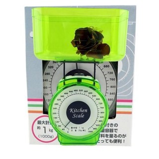Cân đi chợ cân đồng hồ nhà bếp mini kitchen scale 1 kg tiện dụng