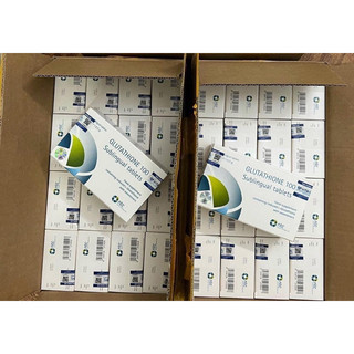 Hộp viên ngậm Glutathione trắng da