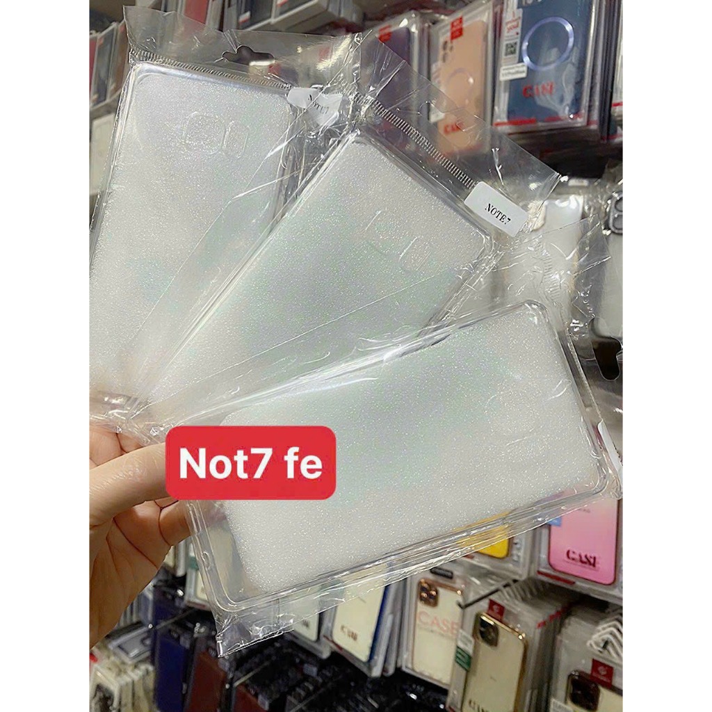 Ốp lưng dẻo cho Samsung Galaxy Note 7/ Note FE Silicon trong suốt