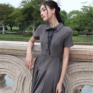 Ceci Cela - Đầm nơ cổ dáng dài Calisa