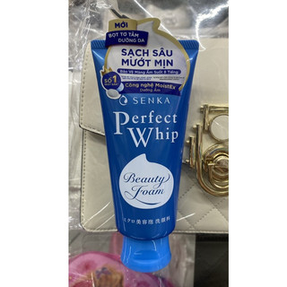 Sữa Rửa Mặt Tẩy Trang Senka Perfect Whip