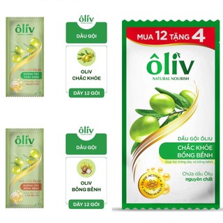 Dây dầu gội ôliv chắc khỏe - bồng bềnh - chắc khỏe bồng bềnh 12 gói
