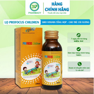Siro tăng đề kháng cho bé Profocus Children siro vitamin tổng hợp cho bé lọ 100ml