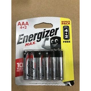 Pin AAA Energizer E92 Alkaline - Vỉ 6 Viên - Toppin