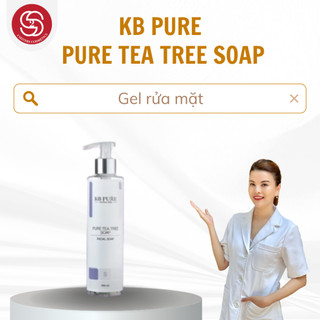 Kb pure tea tree soap/ gel rửa mặt tinh chất tràm trà