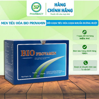 Men vi sinh tiêu hóa Bio Provamin 30 gói tăng cường bào tử lợi khuẩn đường ruột tăng miễn dịch