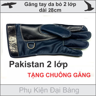 Găng tay da bò nuôi chim ưng ấn kiểu pakistan