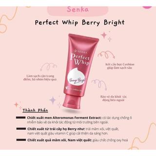 Sữa rửa mặt SENKA Perfect Whip