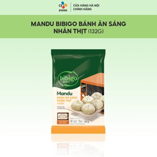 [HN] Bánh xếp Mandu Bibigo ăn sáng nhân thịt 132g [Siêu tiện lợi]