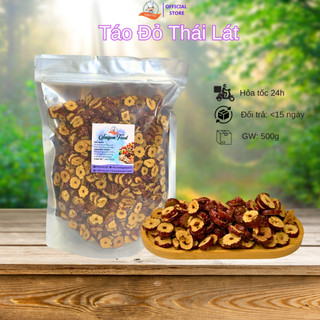 500g táo đỏ cắt lát sấy khô-saigonfood