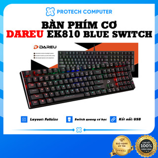 Bàn phím cơ gaming dareu ek810 blue switch chính hãng
