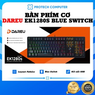 Bàn Phím Cơ DAREU EK1280S Blue Switch (Black)