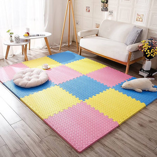 Thảm xốp lót sàn vân khế 60×60×1cm (nhiều màu, có viền)