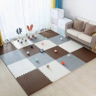 Thảm xốp lót sàn vân khế 60×60×1cm (nhiều màu, có viền)
