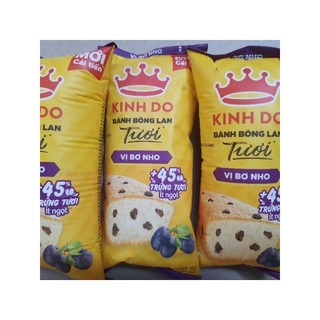 Bánh Bông Lan Nho Kinh Đô ( Lốc 10 Bánh)