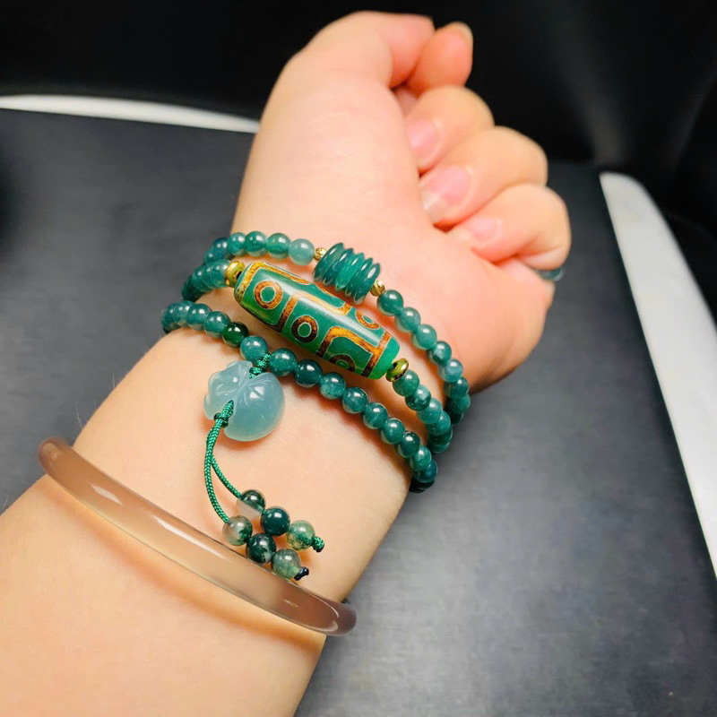 DZI 9 MẮT PHỐI NGỌC