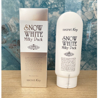 Kem ủ trắng mặt và toàn thân Secret Key Snow White Milky Pack
