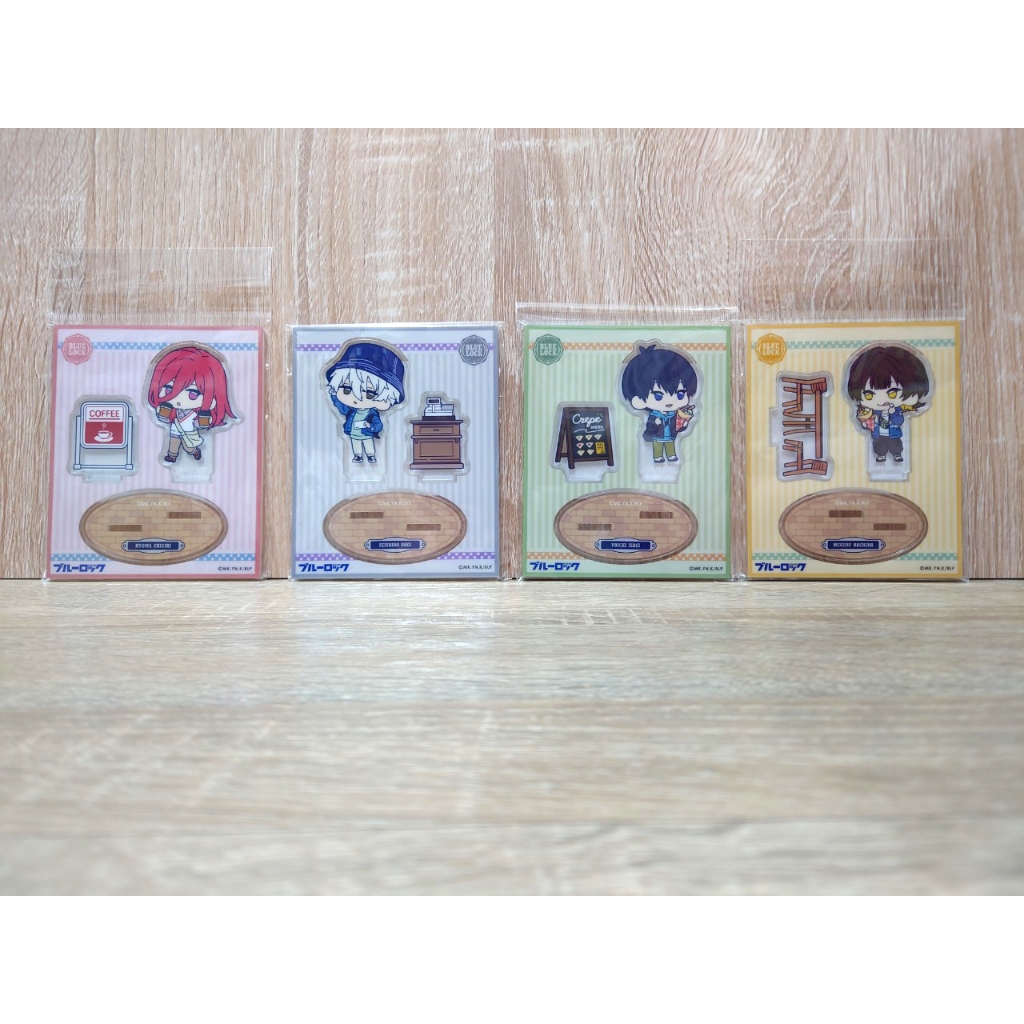 [Coctai][Sẵn] Standee Tượng Mica Blue Lock Ver Chibi Let's Go Out