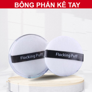 Bông Đánh Phấn - Bông Phấn Puff Kê Tay Siêu Mềm Mịn Không Bám Phấn