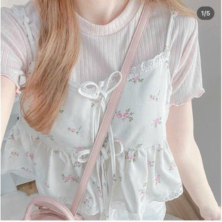 Set 3 món áo 2d + chân váy kaki 🎀