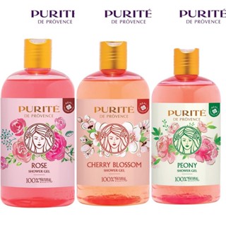 Sữa Tắm Purite Hoa Anh Đào - Mẫu Đơn - Hoa Hồng 500ml