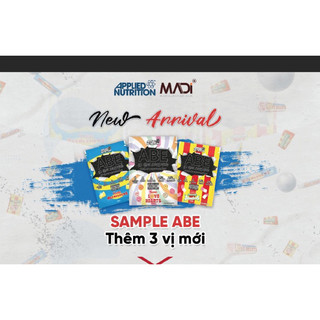 ABE PRE-WORKOUT CHÍNH HÃNG APPLIED NUTRITION - GÓI THỬ 1 LẦN DÙNG GIÚP TĂNG HIỆU SUẤT TẬP LUYỆN