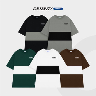 Áo thun nam nữ local brand unisex Outerity Cross Cut Collection