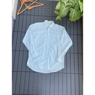 Áo sơ mi dài tay Nam YS.L màu Xanh nhạt size ( 95).