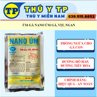 Gói úm gia cầm gà, vịt, ngan nano 50g và 100g