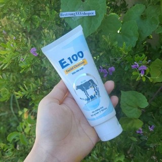 Sữa rửa mặt e100 bò sữa sáng mịn da 80ml