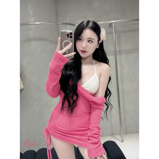 sét bộ ba món bikini đi biển siêu hót th