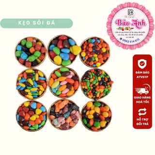 Socola- Kẹo sỏi đá nhộng nhân socola- Mix trên live-----
