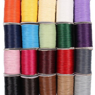 5-10m sáp da Hàn Quốc 1,2mm nhiều màu lòng vòng tay, vòng cổ