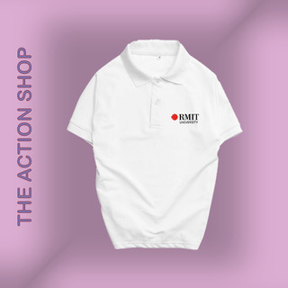 Đồng phục trường đại học RMIT Bin Action Vải Poly Thái mềm mát Unisex