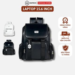  Balo da PU hàng cao cấp chống nước thời trang nam và nữ  - kích thước 30cm x 43cm 