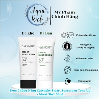 Kem Chống Nắng Sample Caryophy Smart Sunscreen Tone Up - 1ml - 50ml