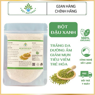 Bột đậu xanh nguyên chất 1kg dưỡng da trắng mịn, giảm mụn, mờ thâm, mát da, tiêu viêm