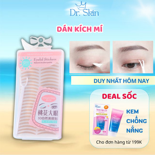 Dán kích mí, kích mí Eyelid Stickers giúp nếp mí tự nhiên và đôi mắt to tròn 2 Hộp - Dr Skin - Cocoon