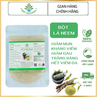 Bột Lá Neem 1kg sấy lạnh nguyên chất 100% - Giảm mụn, giảm viêm, mờ thâm sạm, sáng da