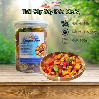 Trái cây sấy dẻo mix vị saigonfood 300g