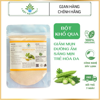 Bột khổ qua - mướp đắng nguyên chất 100% - ngừa mụn, tiêu viêm, trắng da, giảm dị ứng | Bột Natural