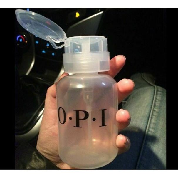 Bình nhún OPI lọ đựng dung dịch Axeton, bình đựng cồn nước 250ml
