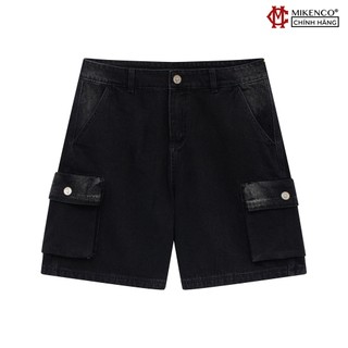 Quần short denim nam MIKENCO Dirt Wash Short