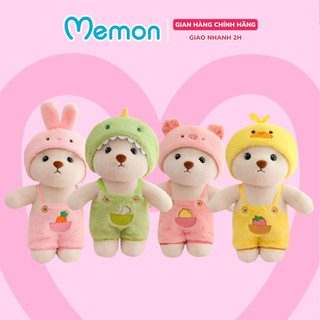 Gấu bông lena bộ cosplay vịt, heo, khủng long, thỏ dễ thương cao cấp memon