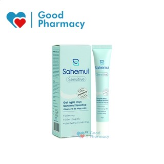 Gel bôi giảm mụn Sahemul Sensitive dùng được cho da nhạy cảm, mụn ẩn, mụn đầu đen, mụn viêm, mụn bọc, kiềm dầu, nhờn