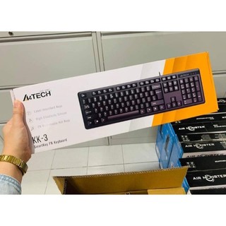 Bàn phím có dây a4tech kk-3 usb - bảo hành 12 tháng