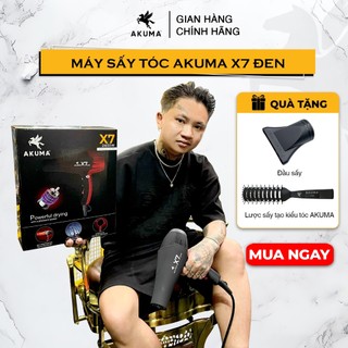 Máy sấy tóc tạo kiểu AKUMA X7 - 2 màu công suất lớn - Thiết kế nhỏ gọn
