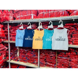 (Ma1982,5kg-26kg)Áo ba lỗ sát nách in chữ sắc nét dành cho bé trai, bé gái mặc hè
