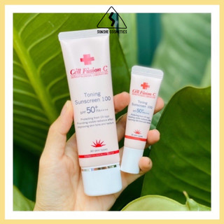 Kem Chống Nắng Nâng Tông Cell Fusion C Toning Sunscreen 100 SPF 50+/PA++++