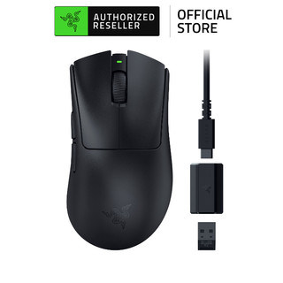 Chuột razer deathadder v3 hyperspeed | 2.4ghz - có dây | dpi 26000 | switch gen 3 | độ trễ thấp | 55g